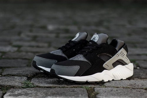 huarache noir et grise