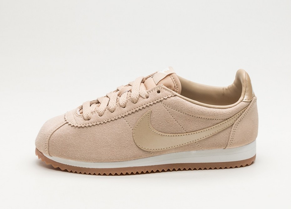 nike classic cortez beige