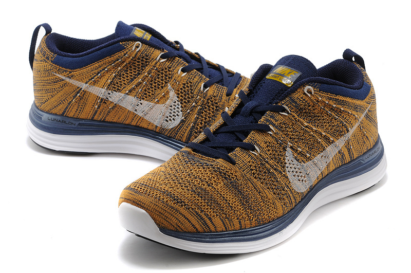 nike flyknit lunar 1 homme bleu